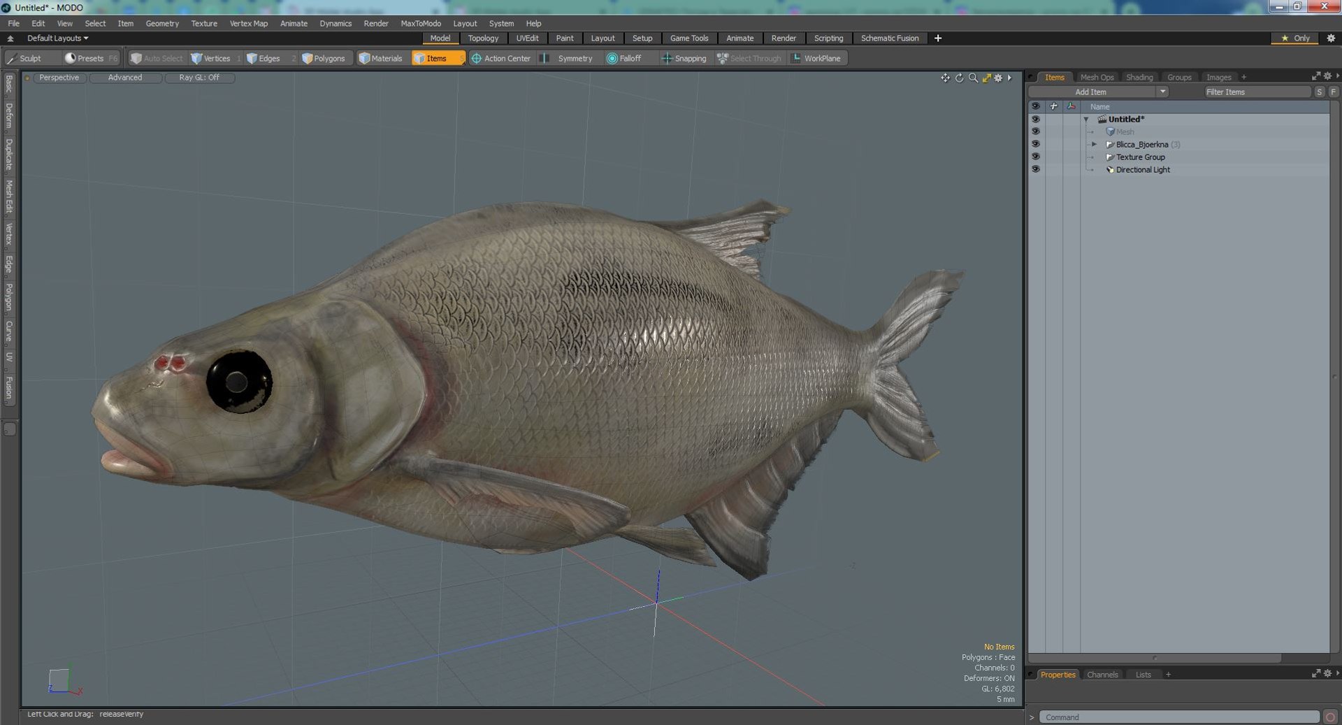 3D Blicca Bjoerkna - TurboSquid 2158920
