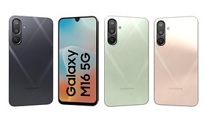 Samsung Galaxy M16 All Colors 3D model