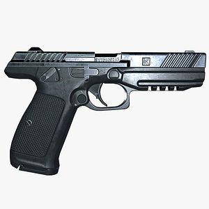 3D Lebedev pistol  pl-14