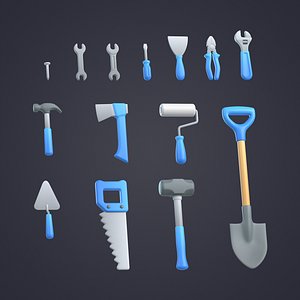 3D Tools Pack model