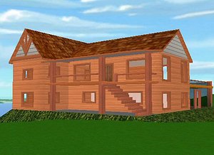 mountain cabin.3DS