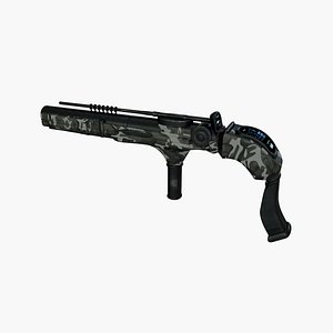 ray-gun blaster weapon gun 3D model