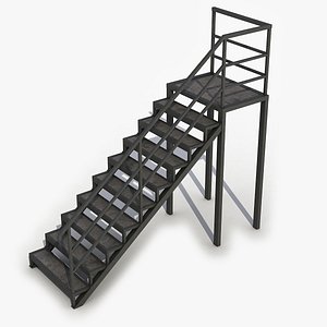 stairs output 3D model