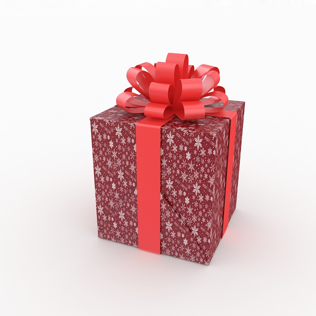 3D Model Gift Box Christmas - TurboSquid 1544756