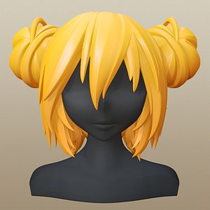 3D hair character girl