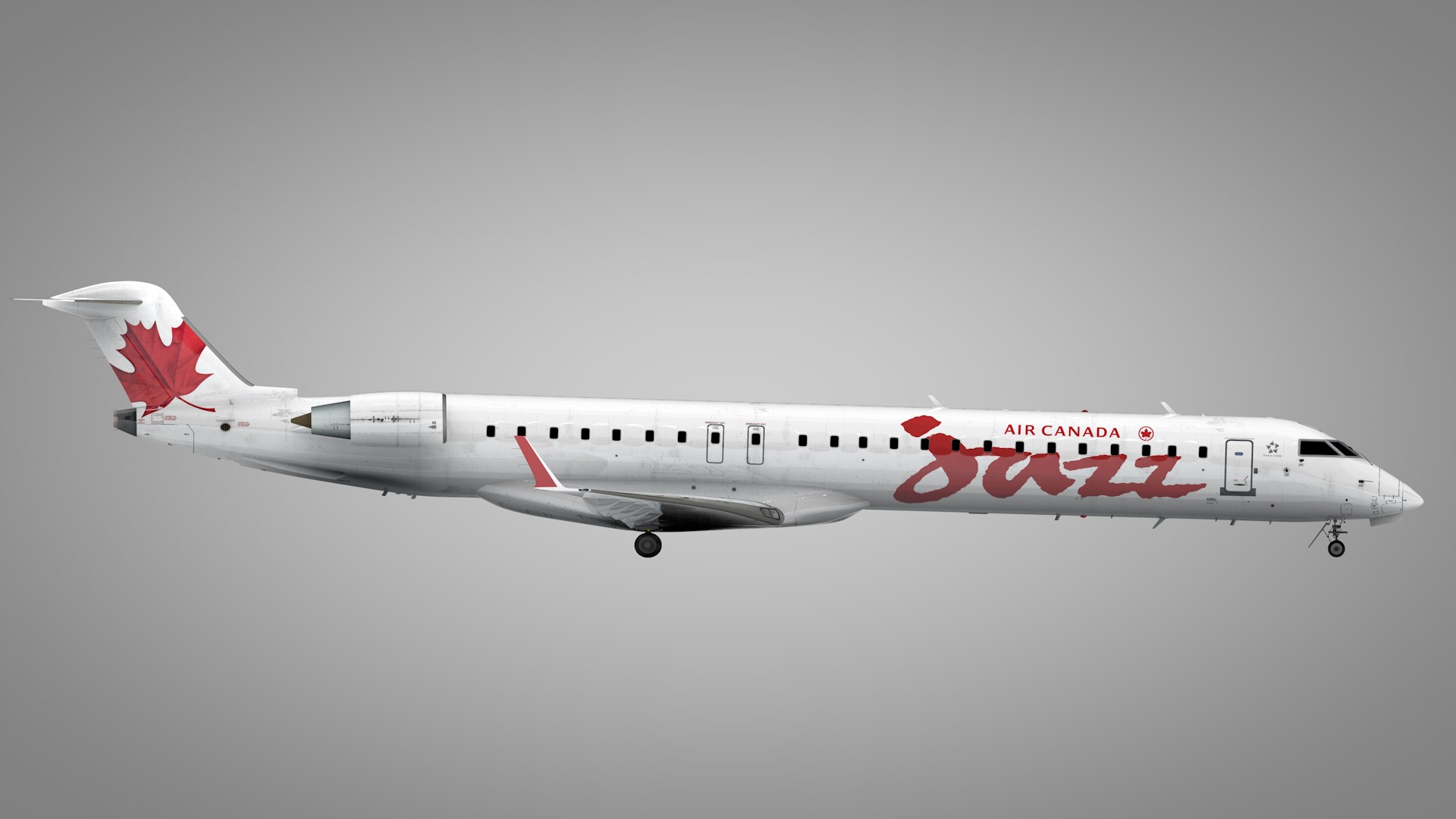 3D AIR CANADA BOMBARDIER CRJ 900 L2021 - TurboSquid 2094071