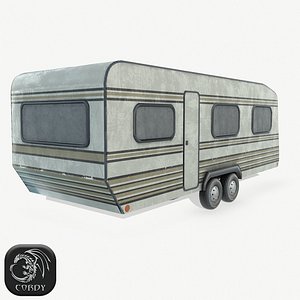 3D basecamp trailer