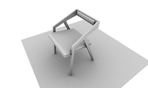 KATAKANA CHAIR 3D