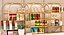 Coffee point in classic style with desserts and sweets