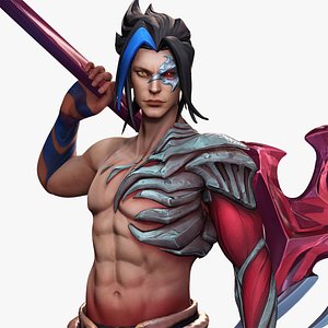 Kayn League of Legends 3D model