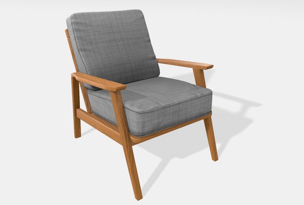 vintage armchair 3D