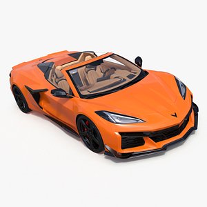 Chevrolet Corvette Cabriolet Z06 2023 Open Orange model