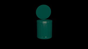3d trash model
