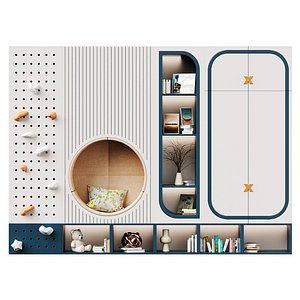 Furniture for childrens room 3D model