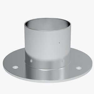 Curtain Rod Bracket 3D model