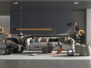 Living room1 3D