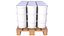 Pallet with Plastic Bucket for Syrup Paint 20