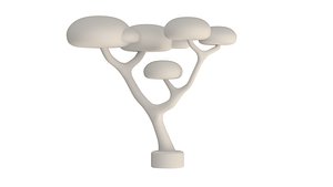 3D model Tree Cartoonish