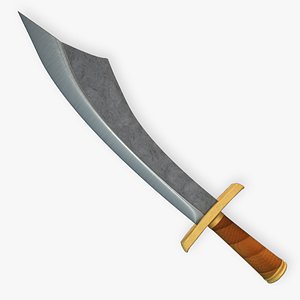 cleaver weapon 3d model