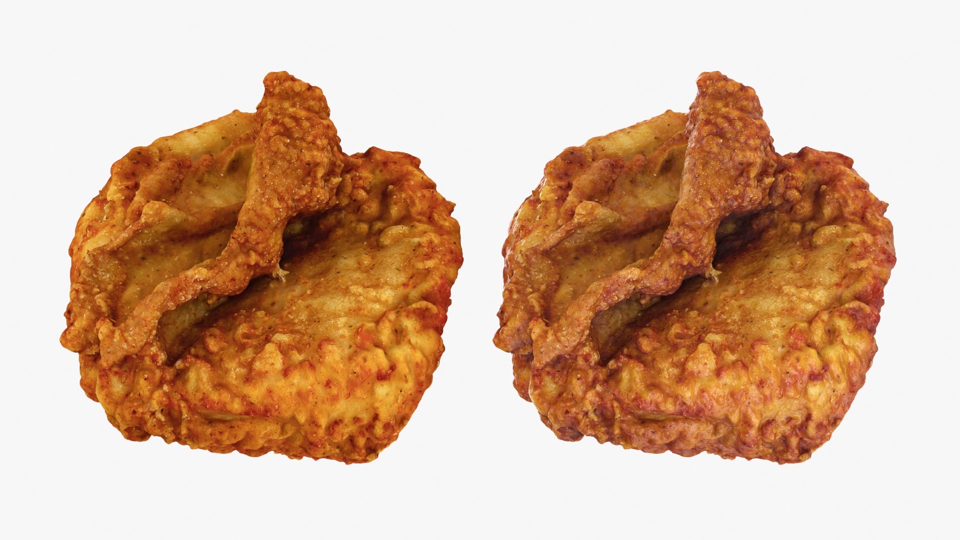 KFC Fried Chicken Breast Collection Model - TurboSquid 2326268