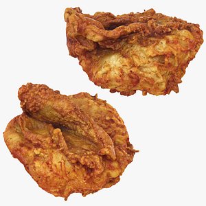KFC Fried Chicken Breast Collection model
