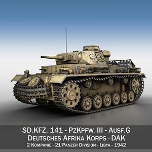 PzKpfw III - Ausf.G - DAK - 211