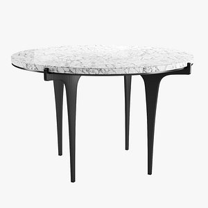 3D prong dining table model