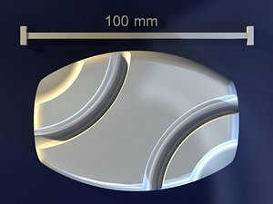 3d model estetic mold hand