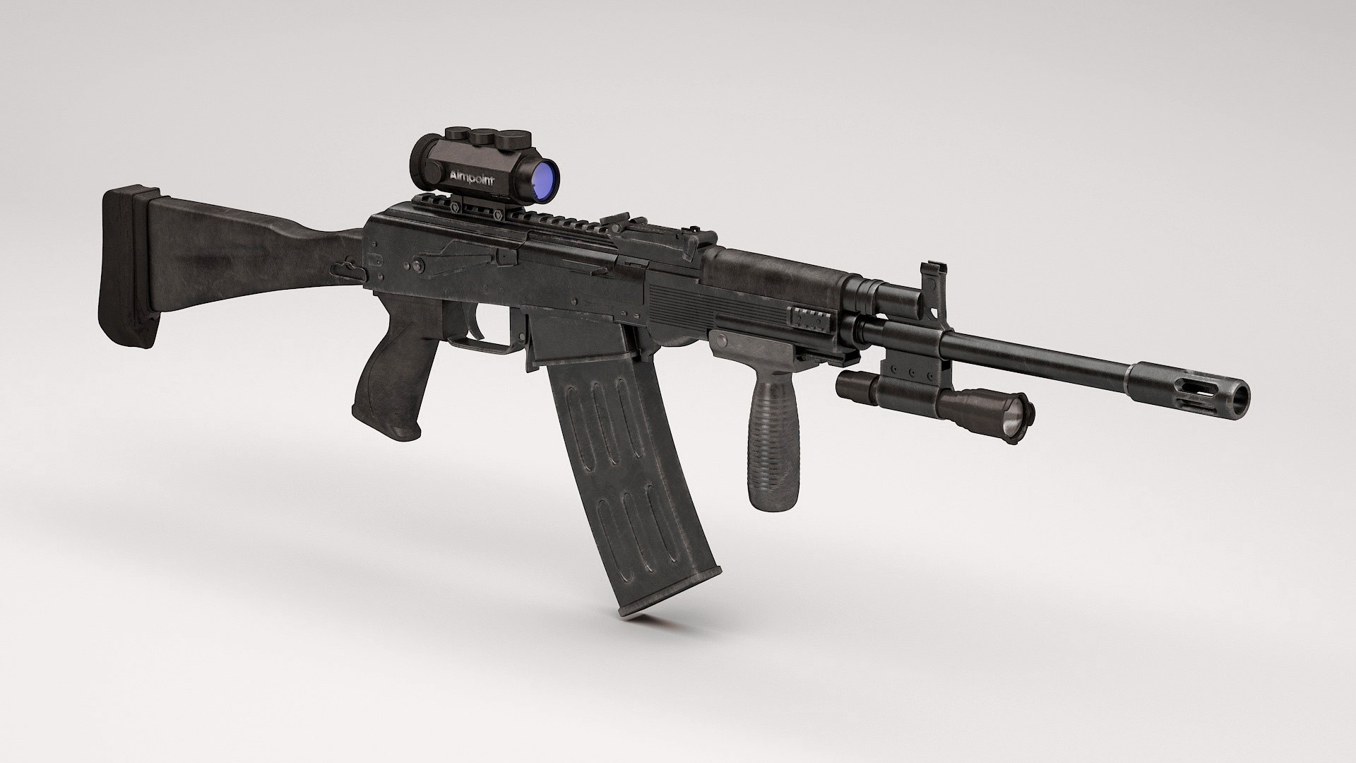 3dsmax Sayga Ak