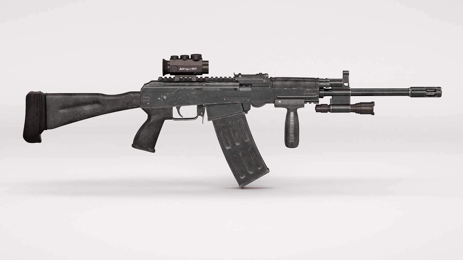 AK【asimocrafts】sai_b_asi Saiga Izhmash Custom AK-47 7.62x39mm
