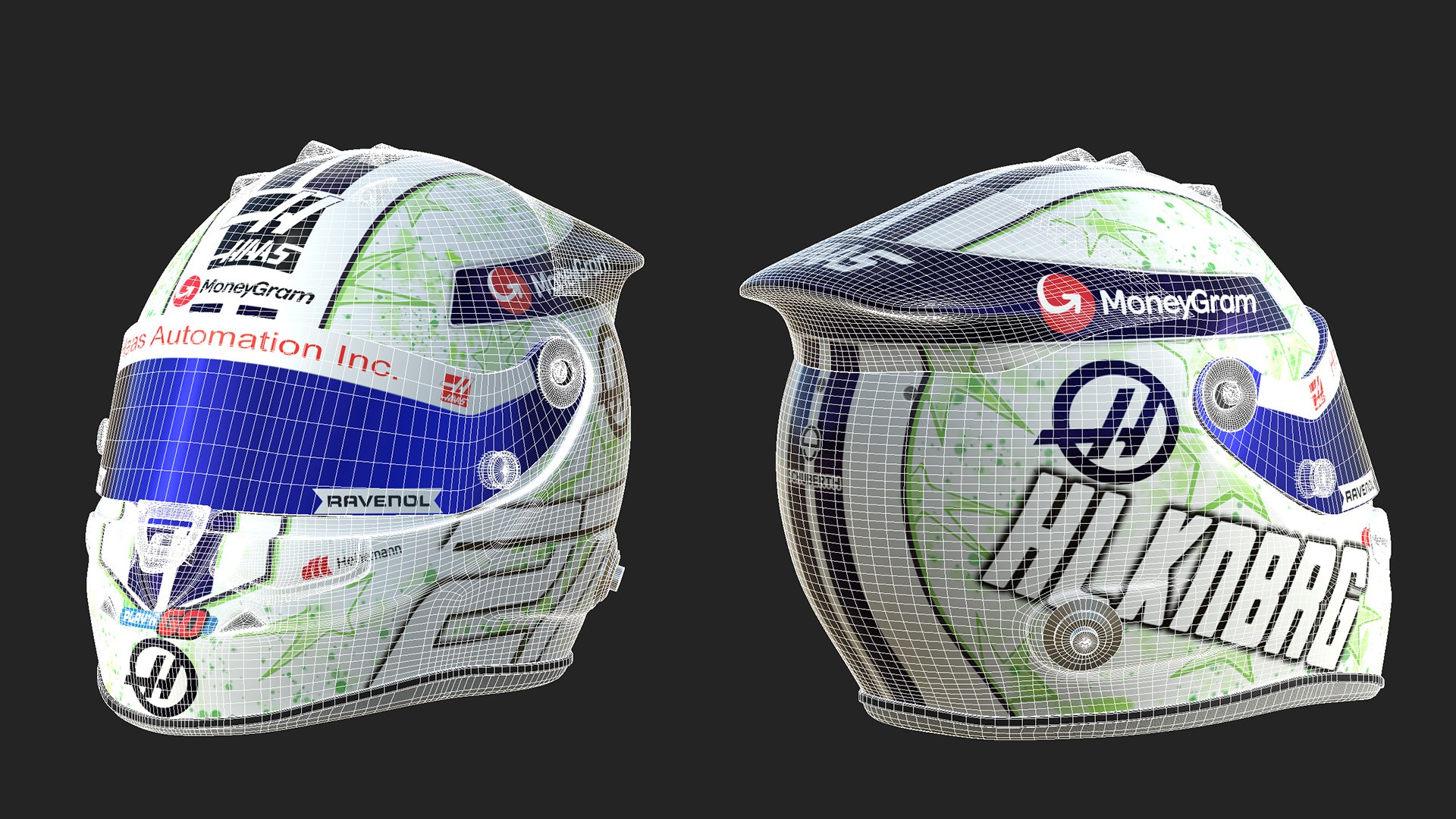 3D F1 Hulkenberg Helmet 2024 model https://p.turbosquid.com/ts-thumb/Yb/hUTv85/i1/34/jpg/1720370100/1920x1080/fit_q87/e95b33e7fb6b8dc773282ec7500bfcc00df03960/34.jpg