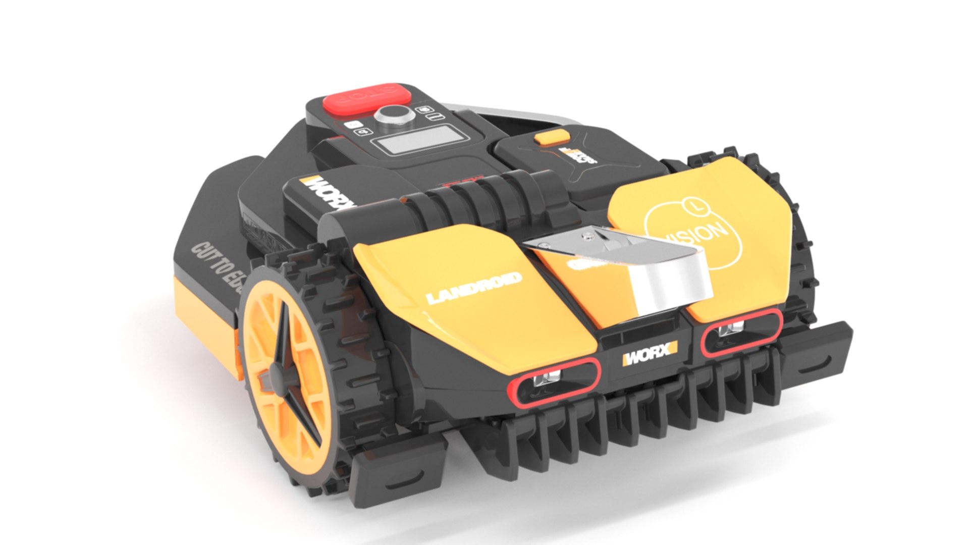 3D Model WORX Landroid VISION L1600 WR216E Robotic Mower - TurboSquid ...