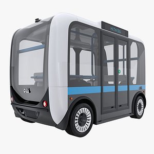 olli self driving electric 3D model
