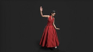 Dancing Girl 3D model