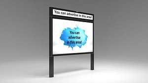 Modern City Billboard - Outdoor Advertising Signage