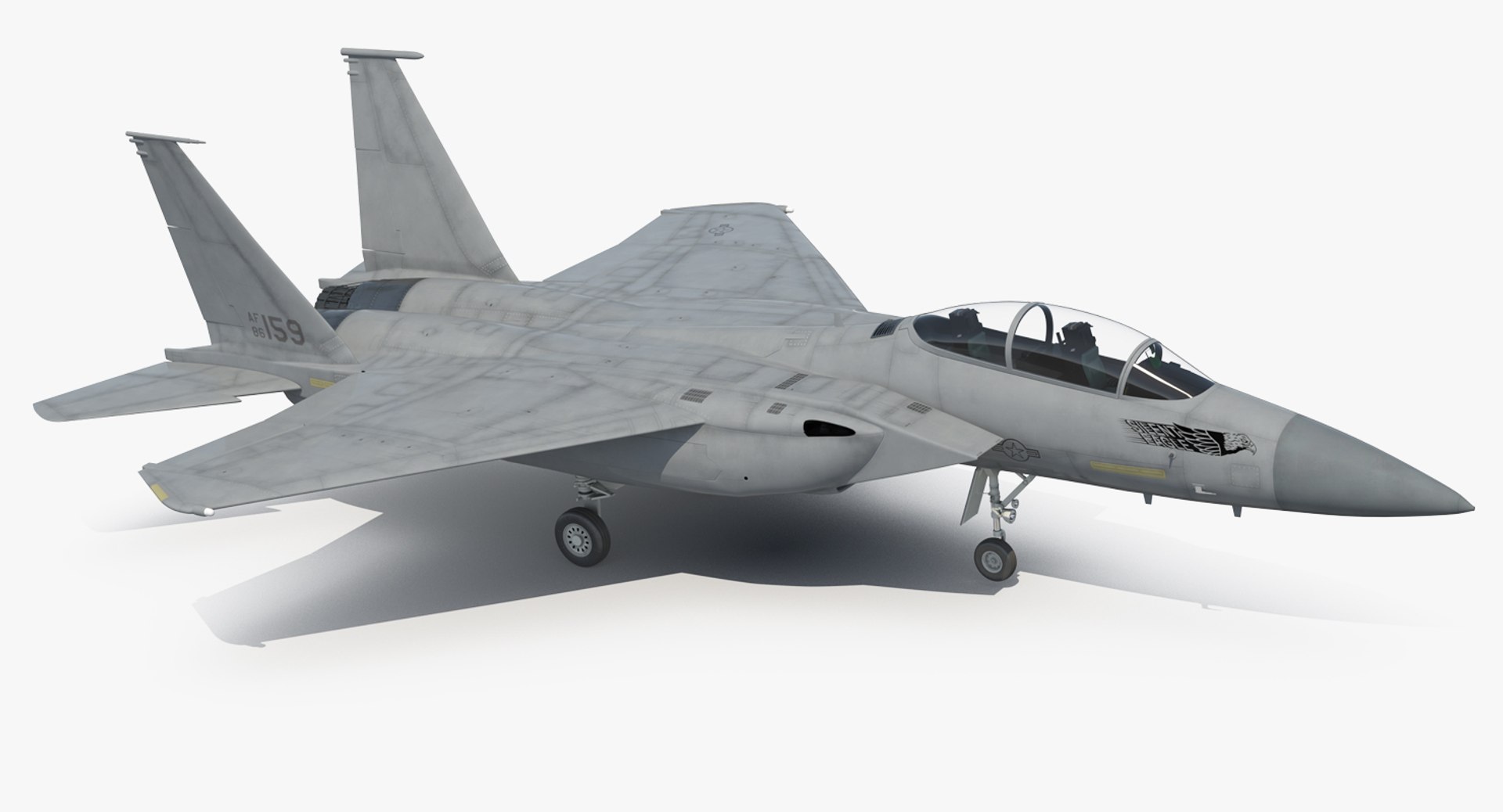 F-15 Silent Eagle 3D model preview