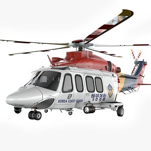 3D AW139 KOREA Coast Guard L2388