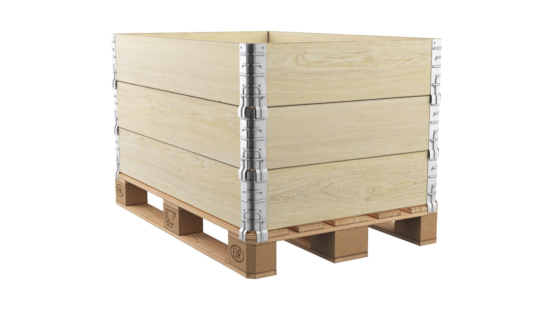 Europallet With Collar 3D Model - TurboSquid 2315106