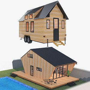Tiny House Collection 3D model