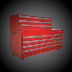 Drawer Tool Box Low Poly(1)