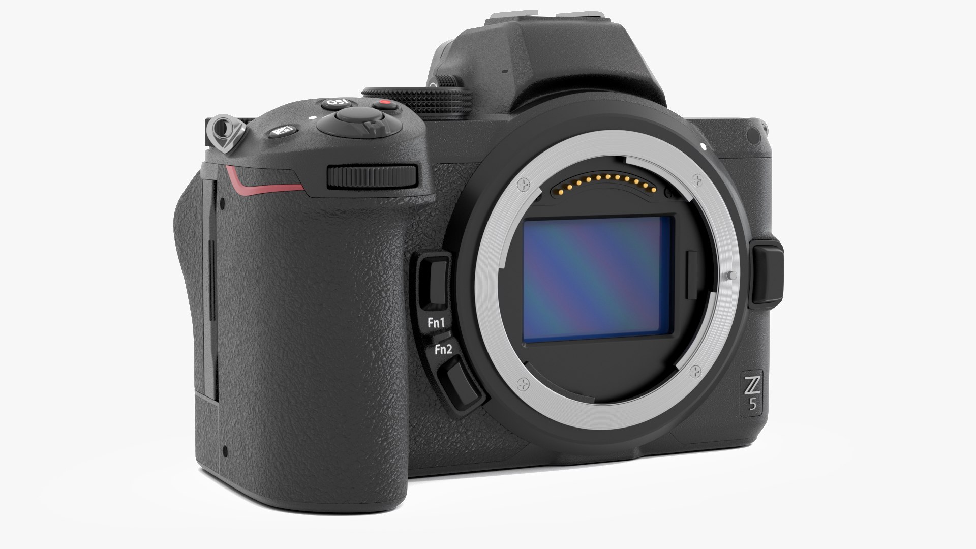 Digital Camera Body 3D model for medical visualization, anatomy illustration, educational content, and scientific rendering