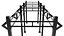 3D model crossfit rack rogue