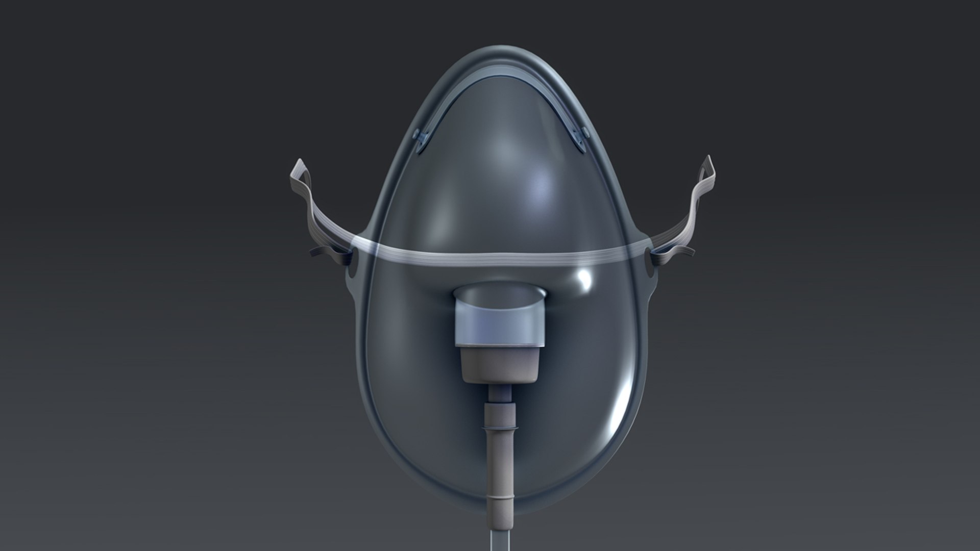 3d model oxygen mask