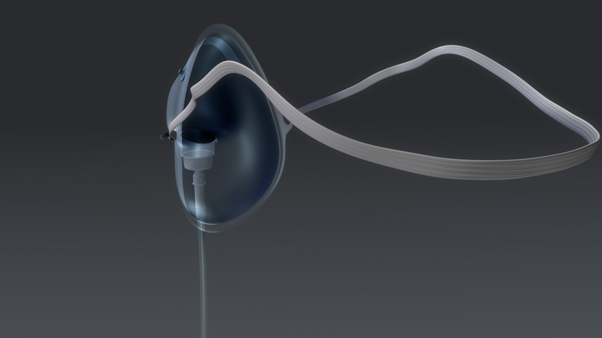 3d model oxygen mask