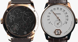 3D monsieur chanel model