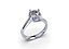 Twisted Ring for print and render and animations - CC100 3D Model