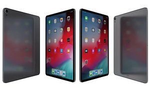 apple ipad pro 12 3D model