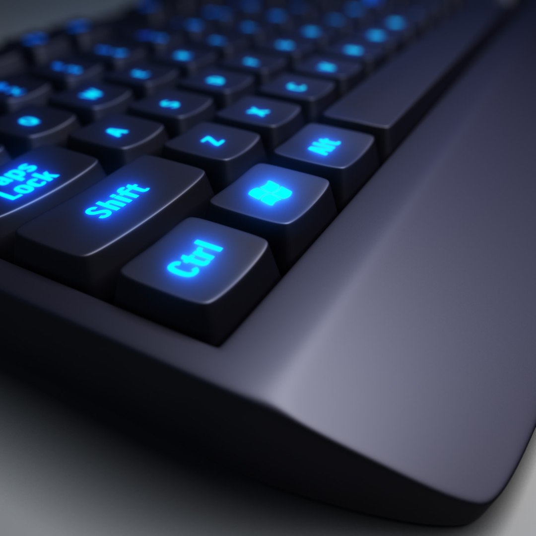 3d pc keyboard