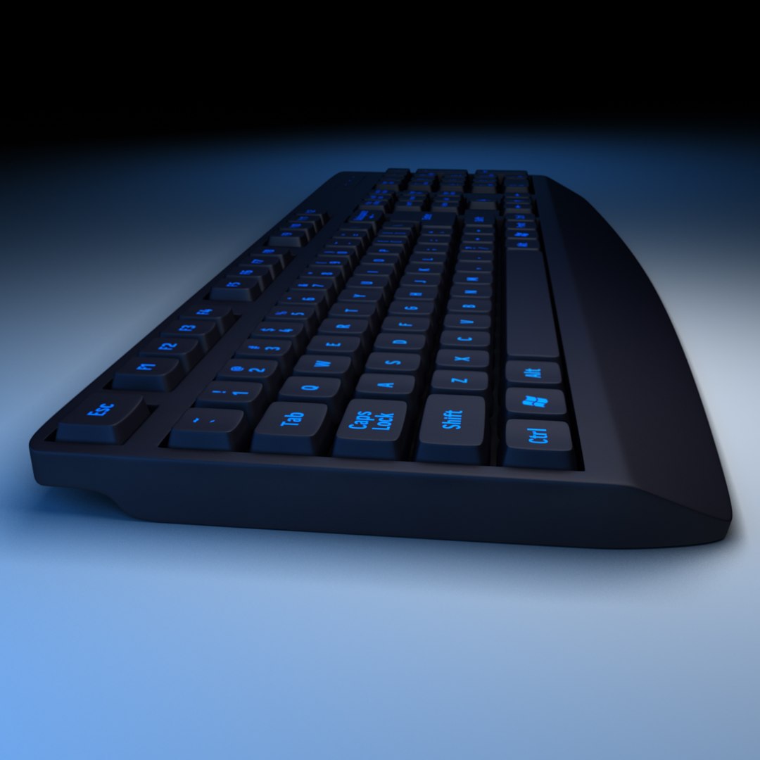 3d pc keyboard