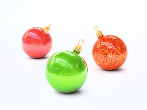 3d christmas ball
